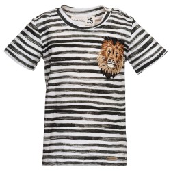 T-shirt patch lion Bébé...
